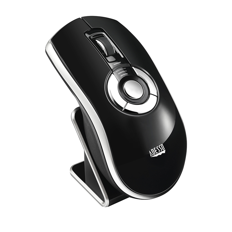 You Recently Viewed Adesso IMOUSE P20 Mouse/Presentation Pointer - USB - Wireless - Rechargeable - Symmetrical Image